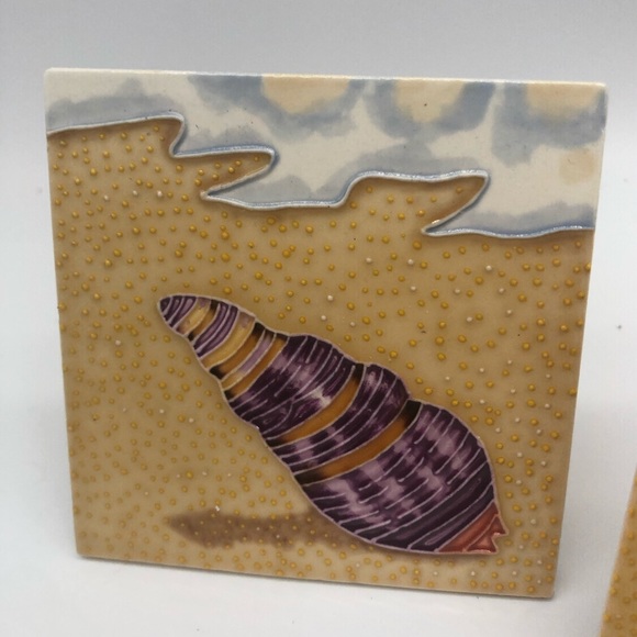 Seashell fine art coasters - Picture 6 of 8